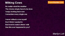 Marilyn Lott - Milking Cows