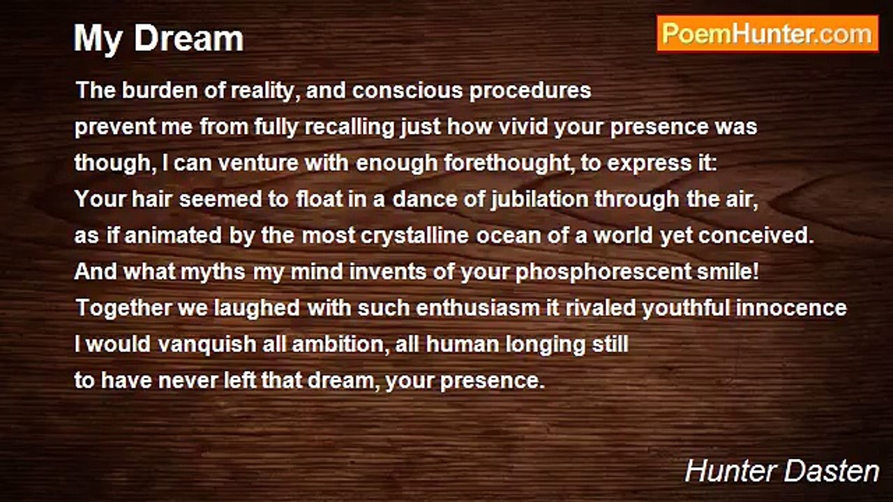 Hunter Dasten - My Dream