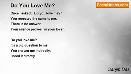 Sanjib Das - Do You Love Me?