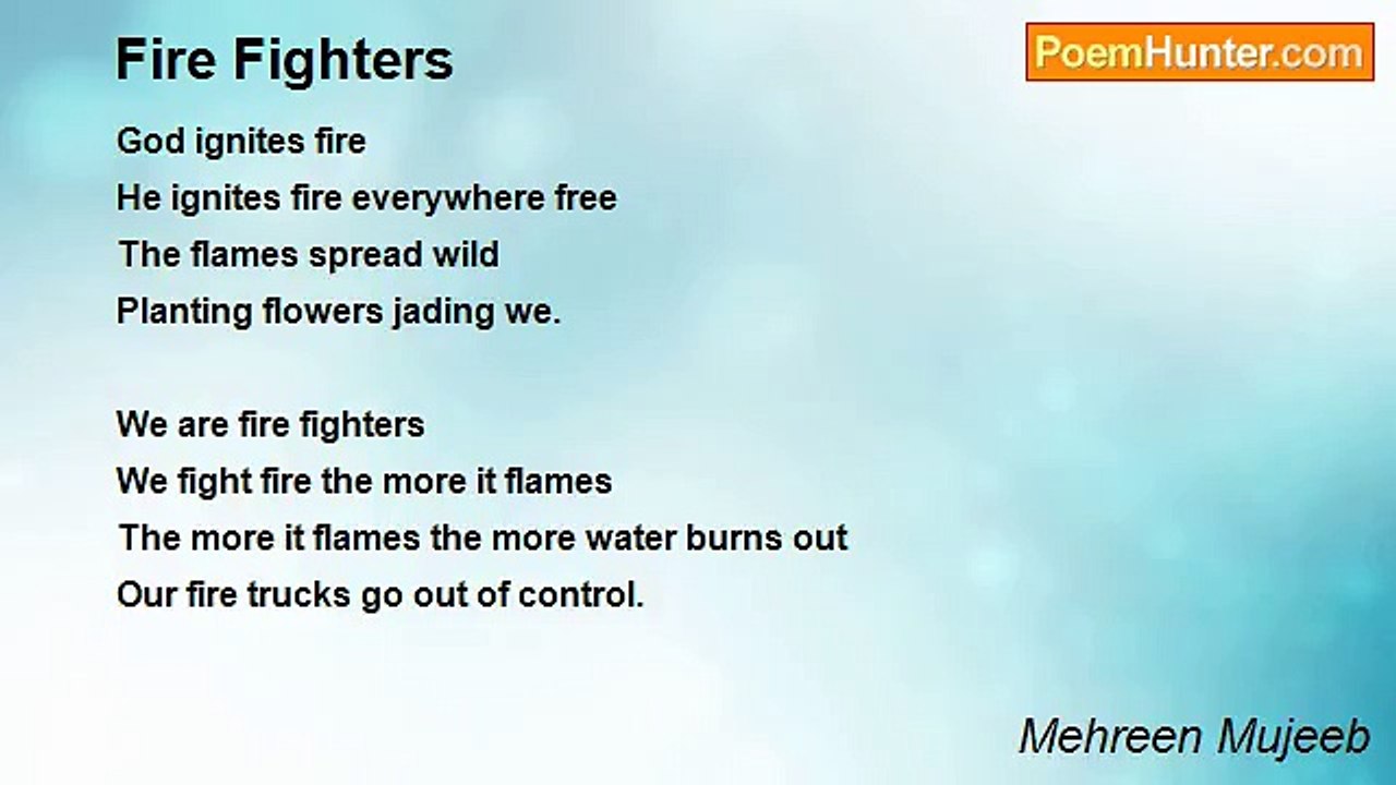 Mehreen Mujeeb - Fire Fighters