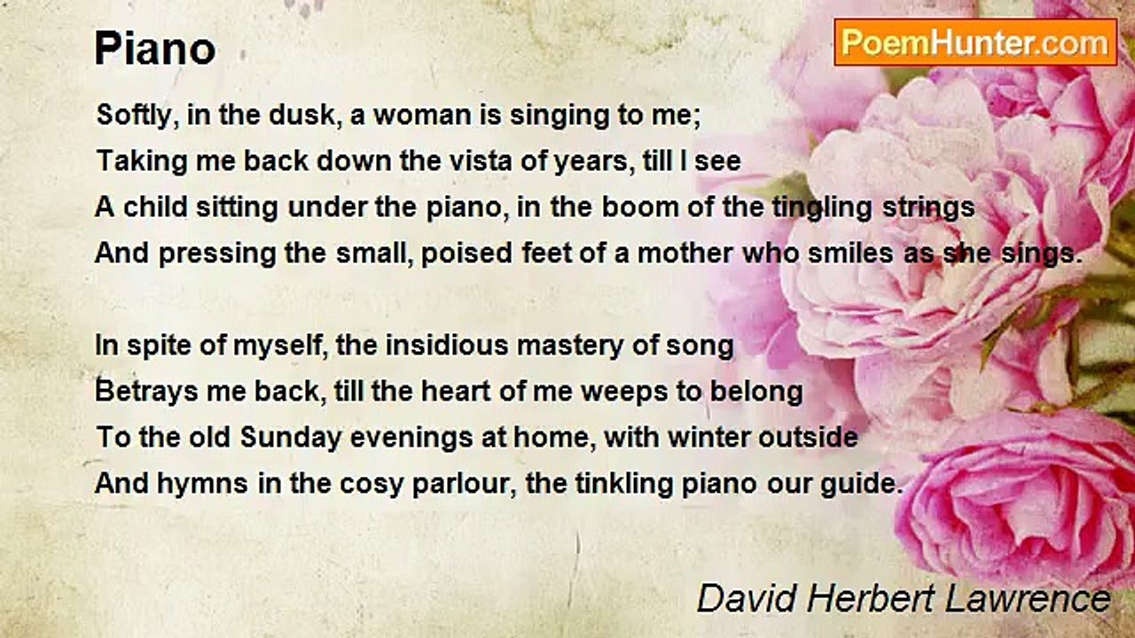 David Herbert Lawrence - Piano