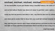 niall kennedy - michael, michael, michael, michael, michael (jackson)