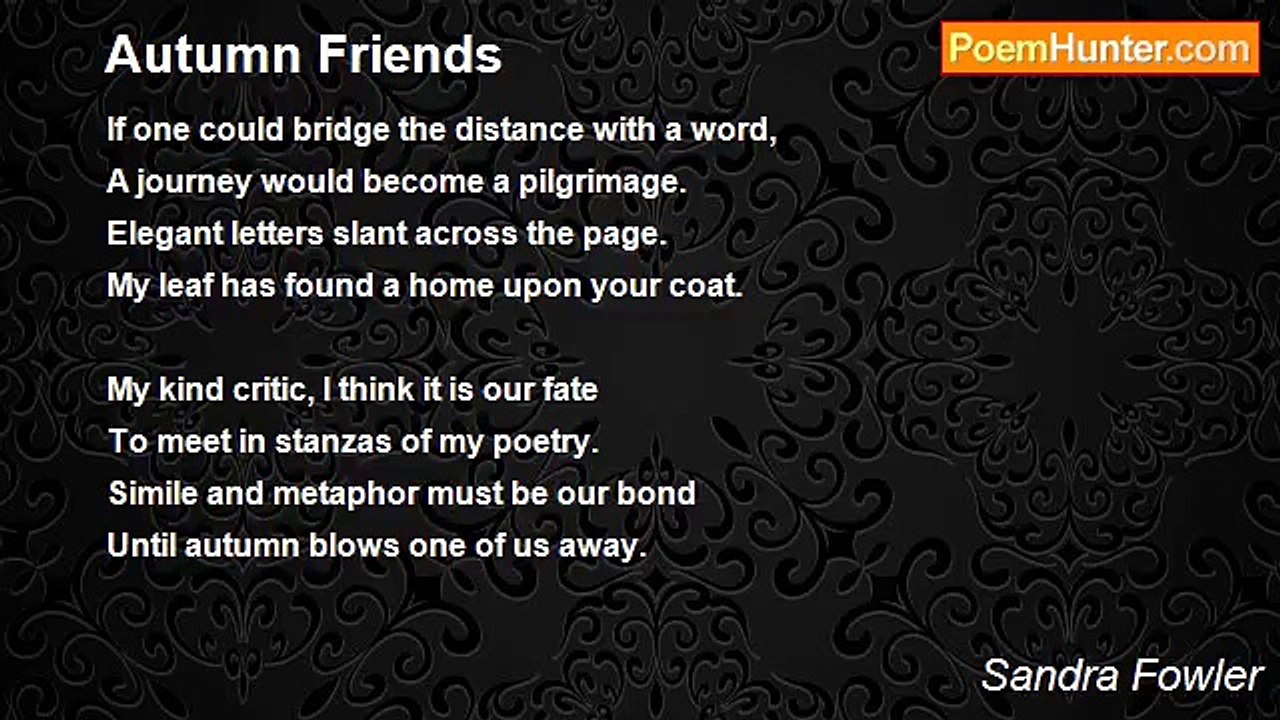 Sandra Fowler - Autumn Friends