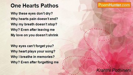 Kranthi Pothineni - One Hearts Pathos