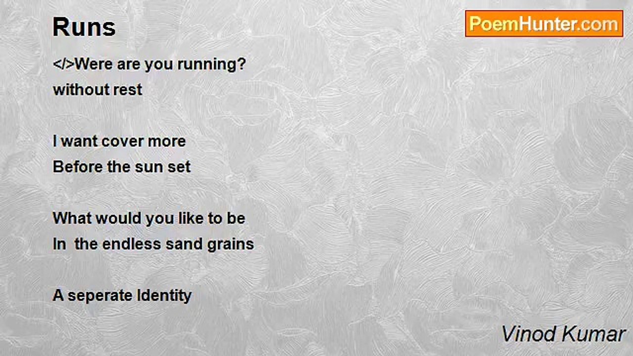 Vinod Kumar - Runs