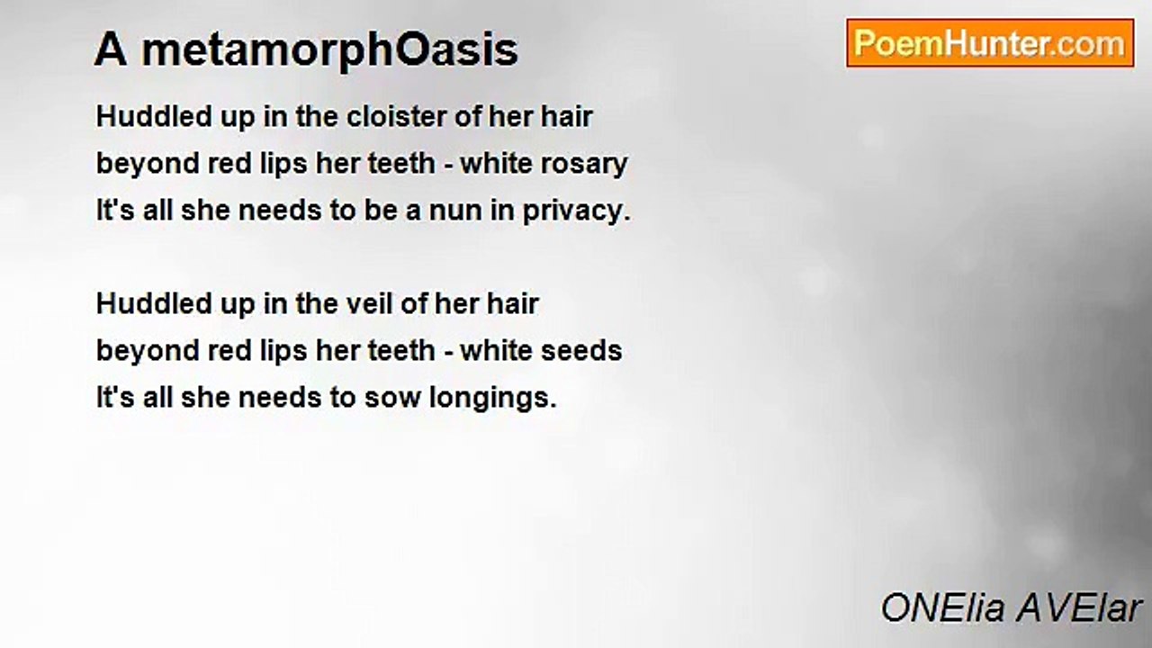 ONElia AVElar - A metamorphOasis