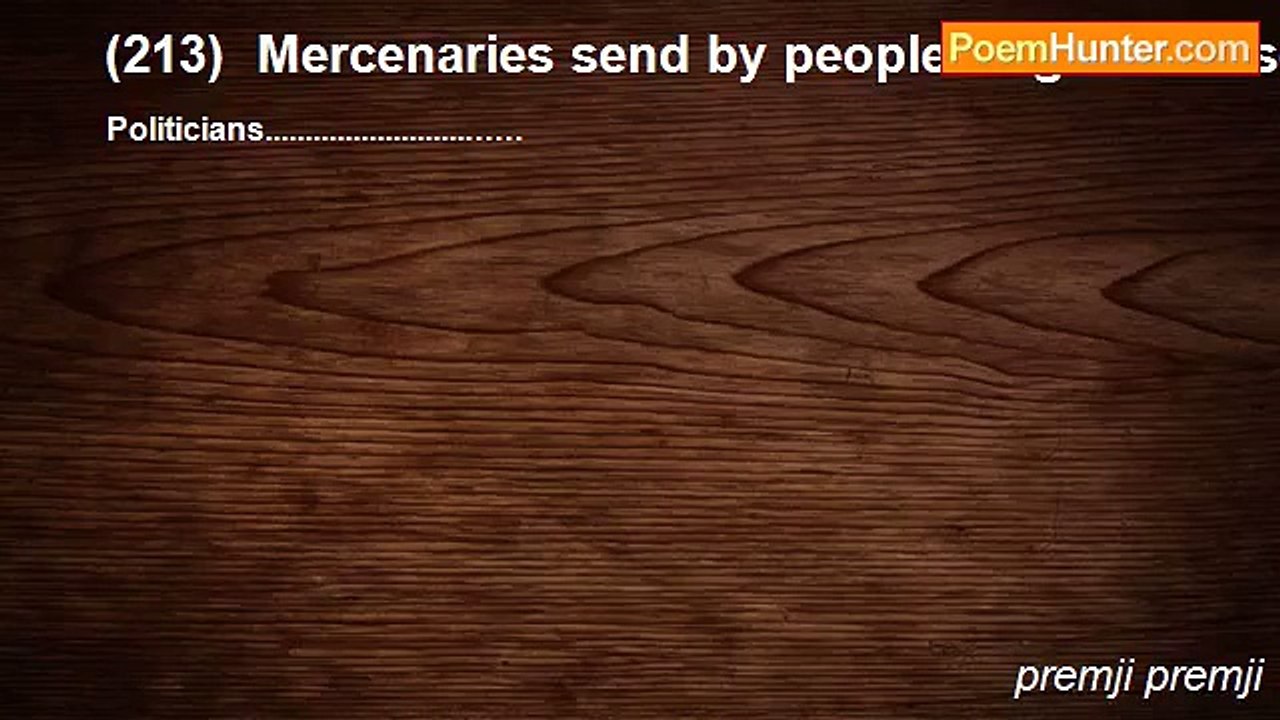 premji premji - (213)  Mercenaries send by people to get themselves killed (Oneryu)