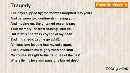 Young Poet - Tragedy