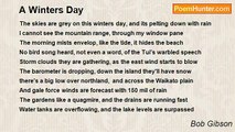 Bob Gibson - A Winters Day