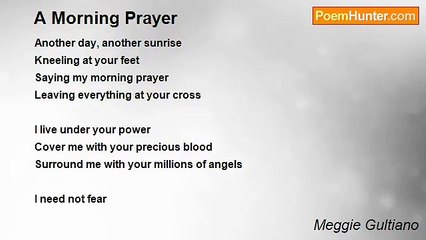 Meggie Gultiano - A Morning Prayer