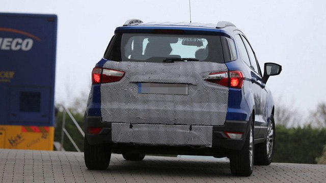 Ford EcoSport Without Spare Wheel Spotted Testing