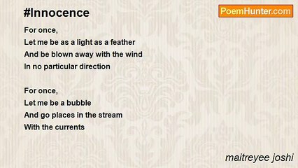 maitreyee joshi - #Innocence