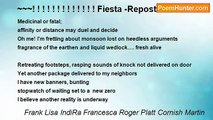 Frank Lisa IndiRa Francesca Roger Platt Cornish Martin - ~~~! ! ! ! ! ! ! ! ! ! ! ! ! Fiesta -Repost