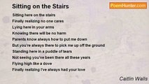 Caitlin Walls - Sitting on the Stairs