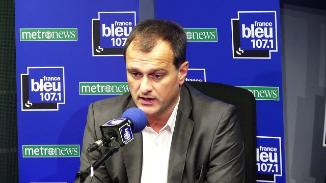 Louis Aliot (FN) invité politique de France Bleu 107.1 et Metronews