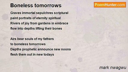 mark nwagwu - Boneless tomorrows