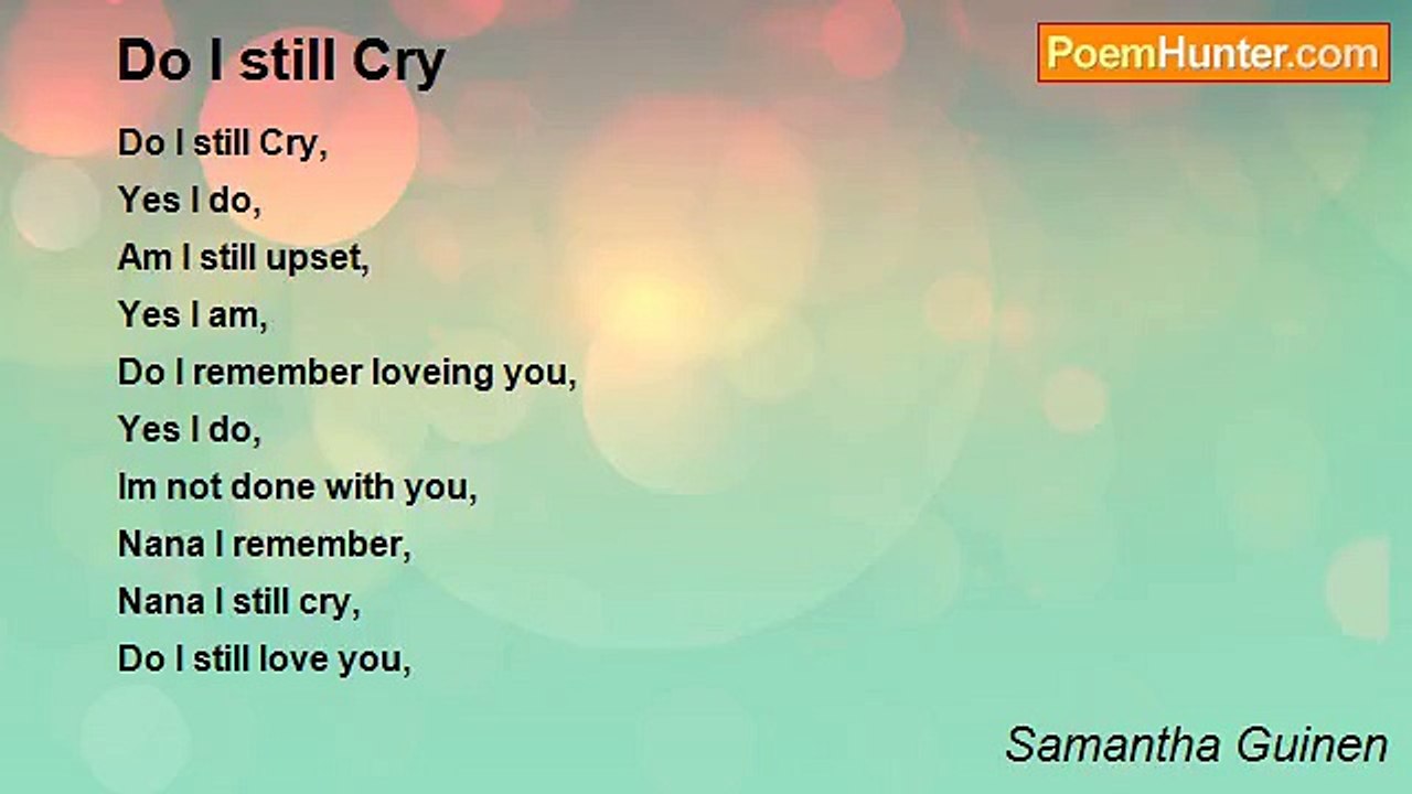 Samantha Guinen - Do I still Cry