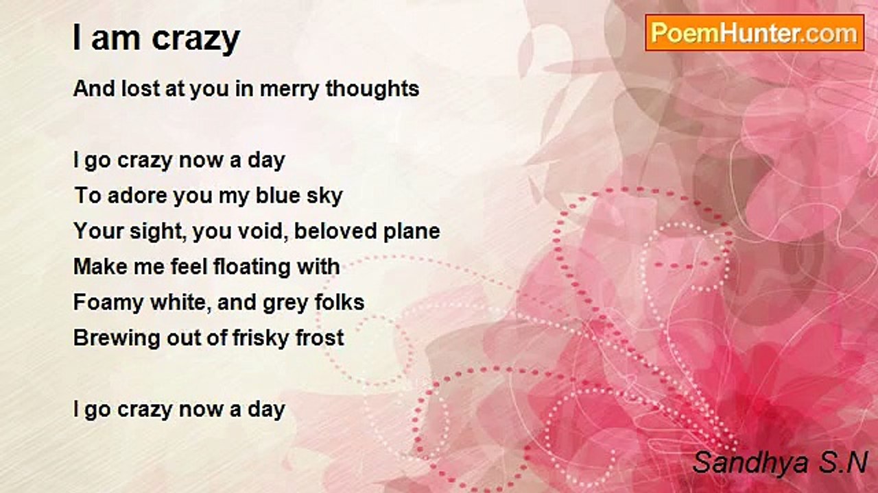 Sandhya S.N - I am crazy