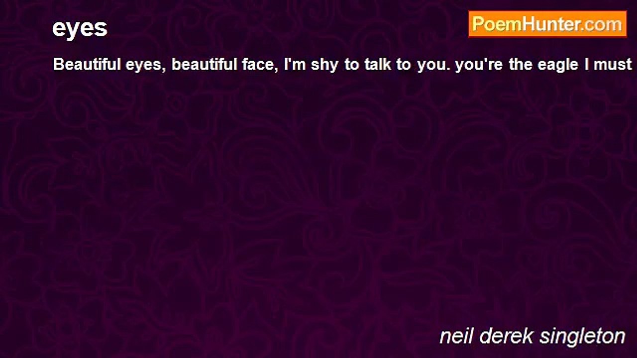 neil derek singleton - eyes