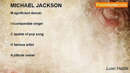 Luwi Habte - MICHAEL JACKSON