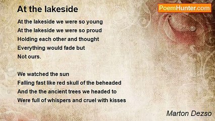 Marton Dezso - At the lakeside