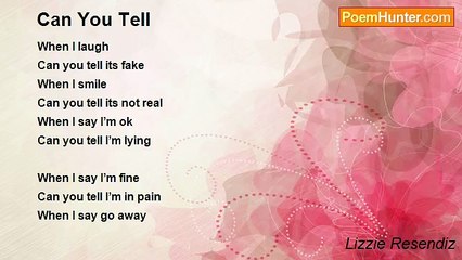 Lizzie Resendiz - Can You Tell