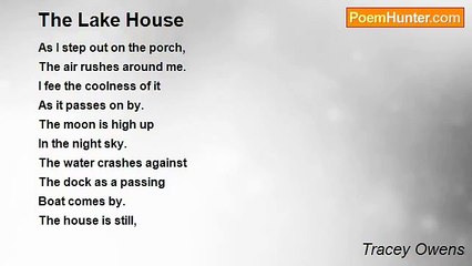 Tracey Owens - The Lake House