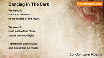 London Love Poems - Dancing In The Dark