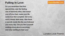 London Love Poems - Falling In Love