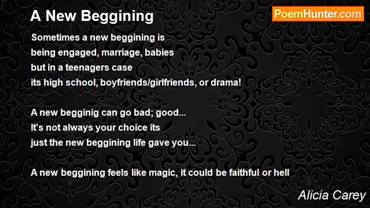 Alicia Carey - A New Beggining