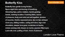 London Love Poems - Butterfly Kiss