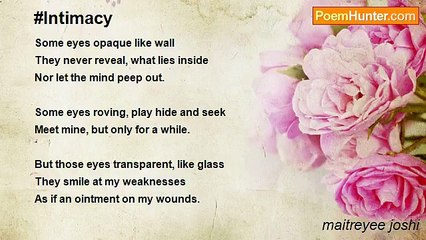 maitreyee joshi - #Intimacy