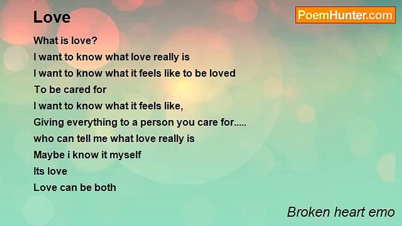 Broken heart emo - Love