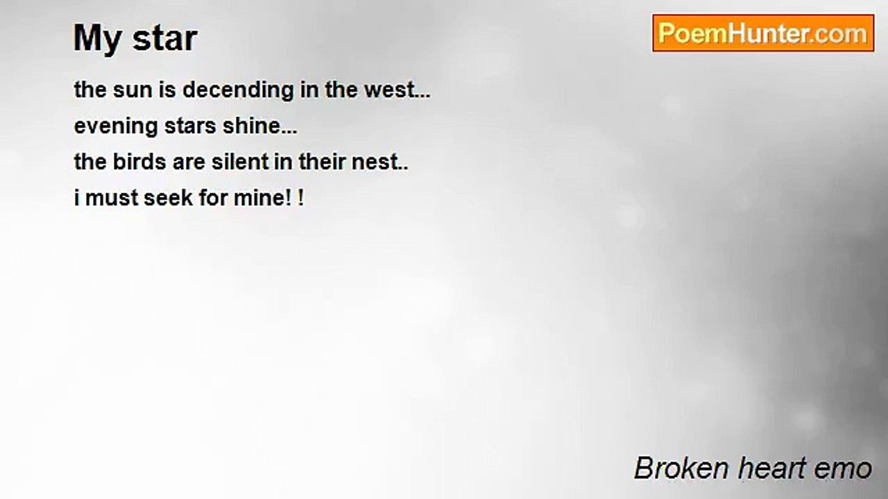Broken heart emo - My star