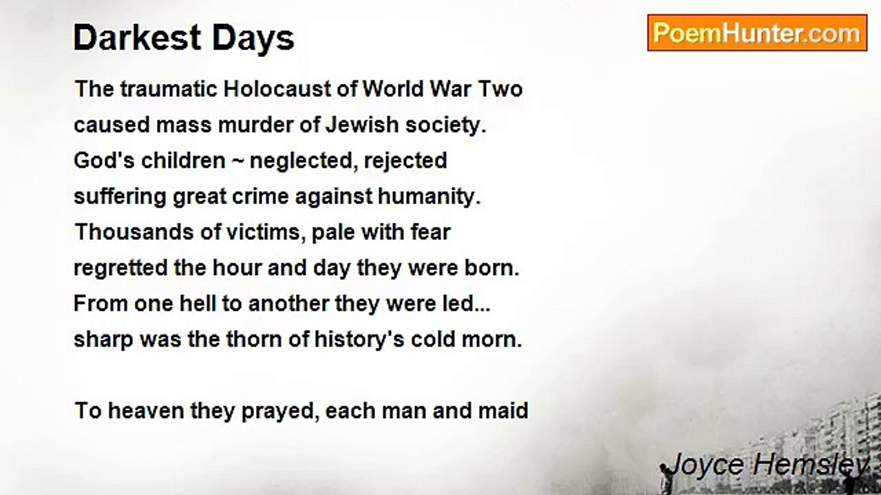 Joyce Hemsley - Darkest Days