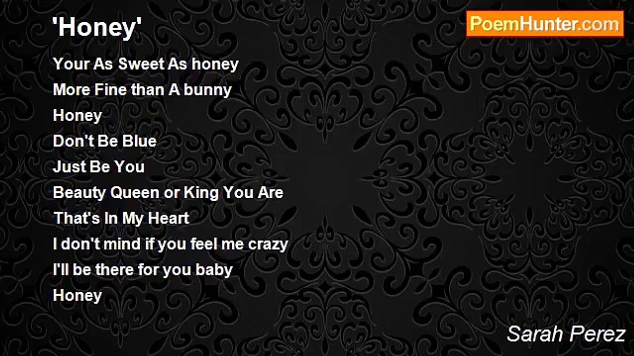 Sarah Perez - 'Honey'