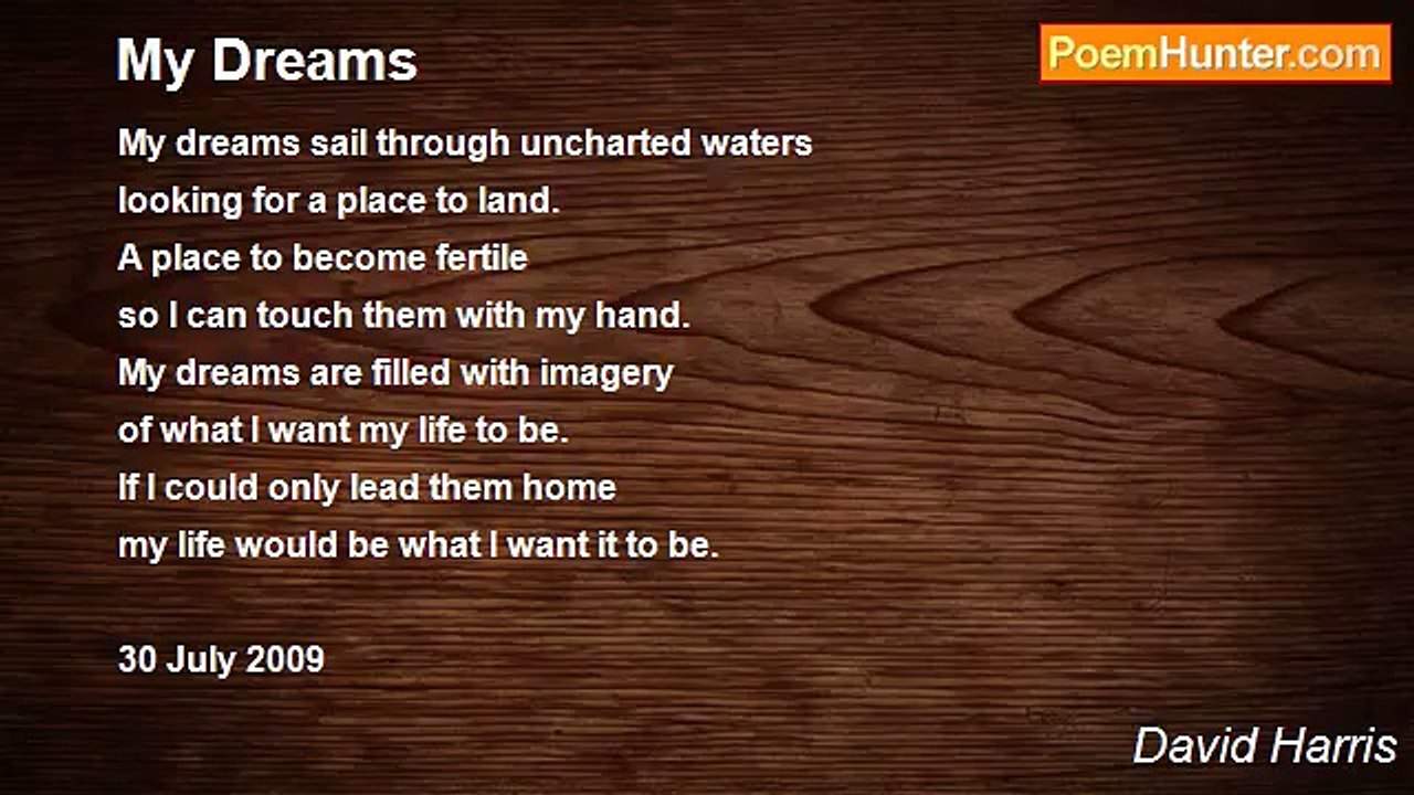 David Harris - My Dreams
