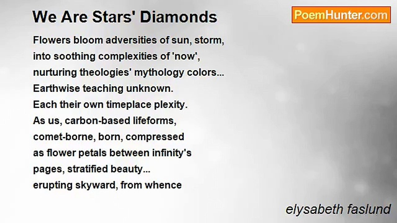elysabeth faslund - We Are Stars' Diamonds