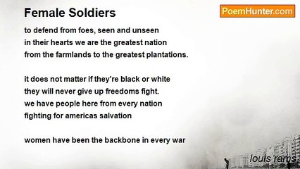 louis rams - Female Soldiers