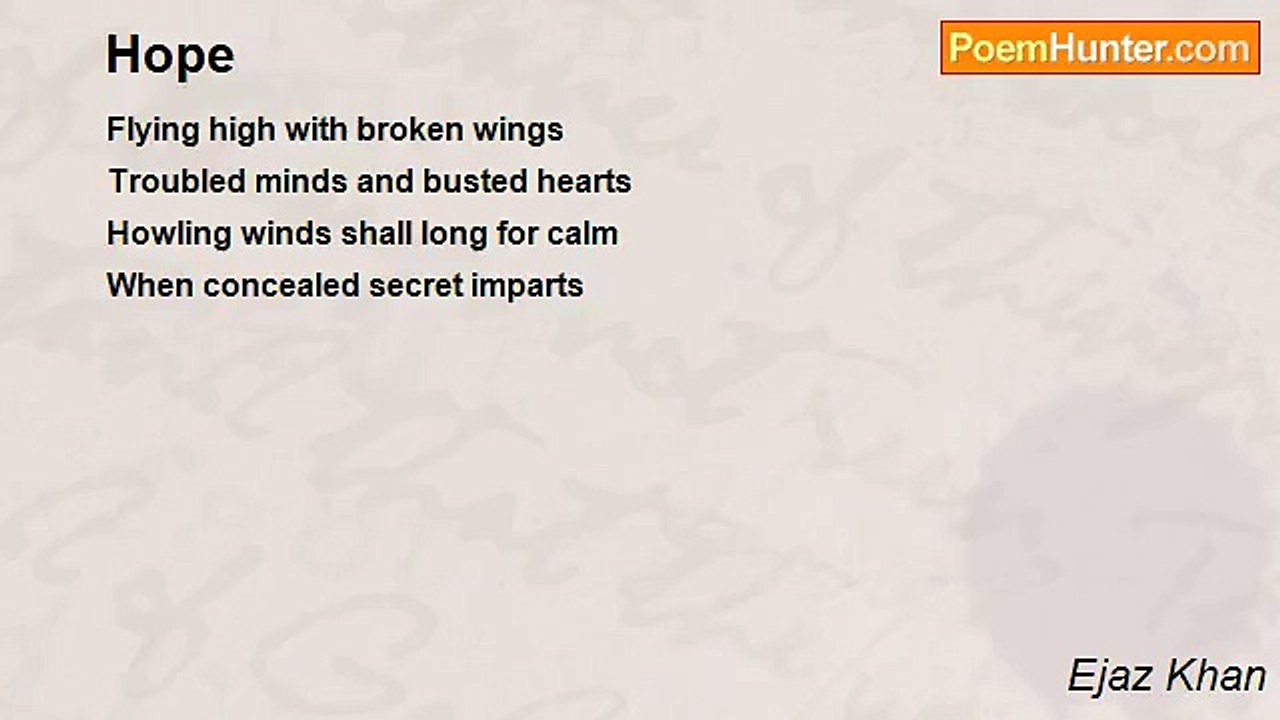 Ejaz Khan - Hope