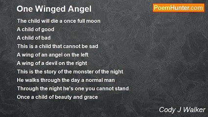 Cody J Walker - One Winged Angel