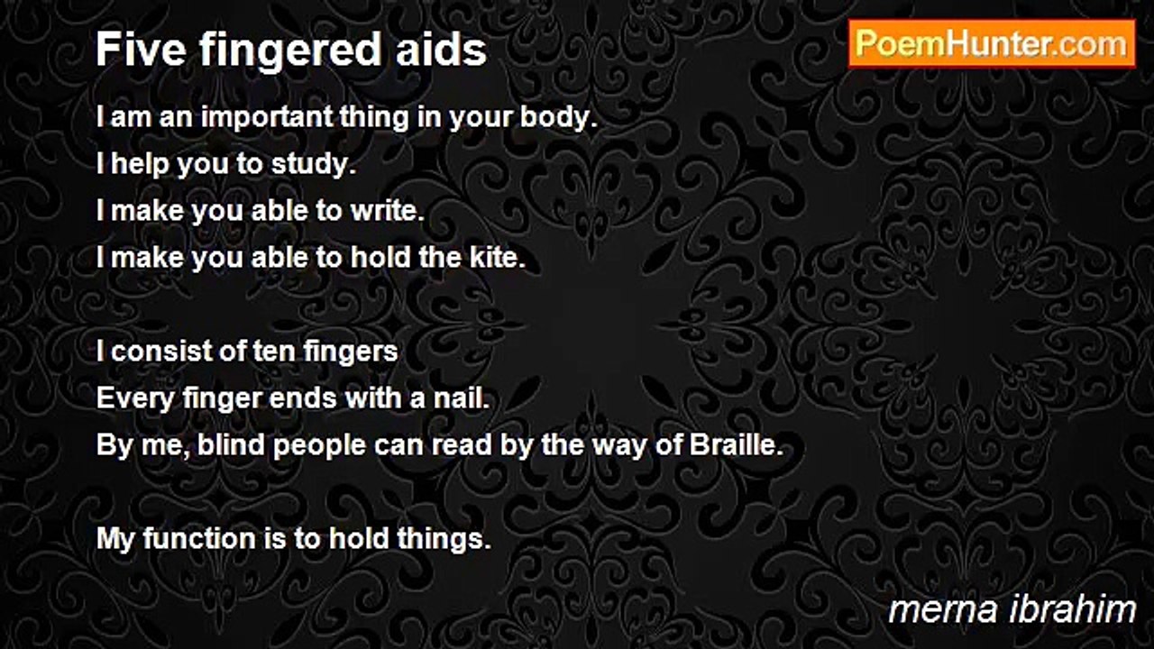 merna ibrahim - Five fingered aids
