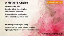 Almedia Knight Oliver - A Mother's Choice