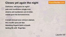 Laurie hill - Closes yet again the night