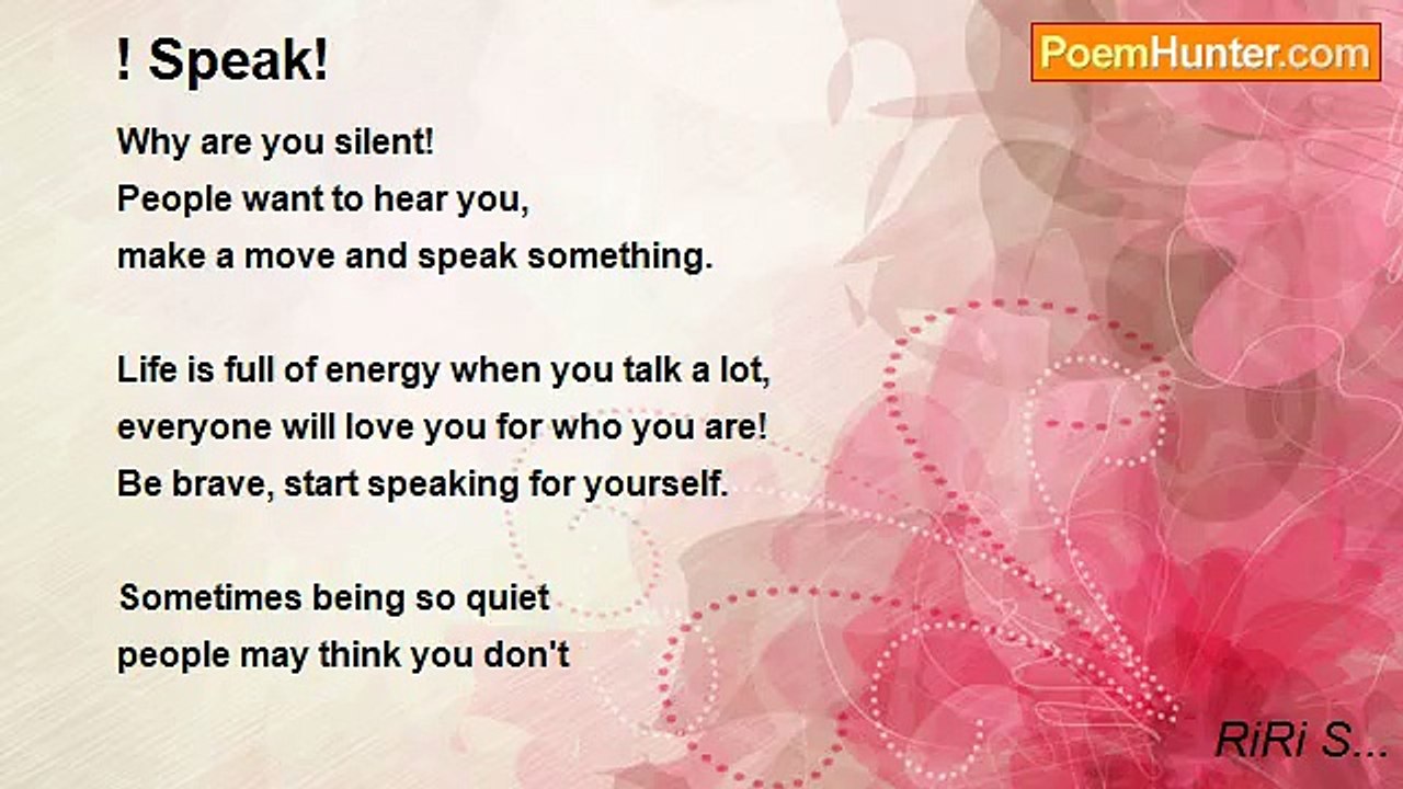 RiRi S... - ! Speak!