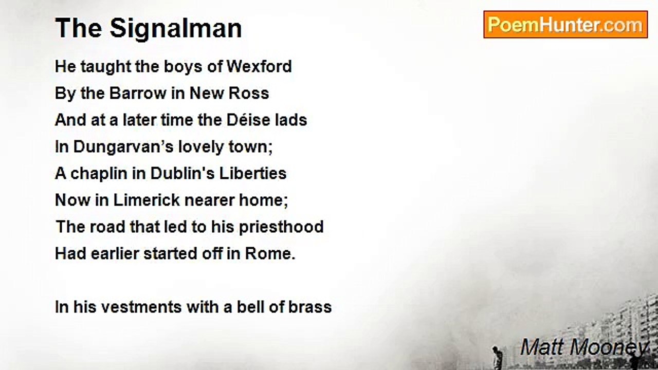 Matt Mooney - The Signalman