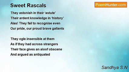 Sandhya S.N - Sweet Rascals