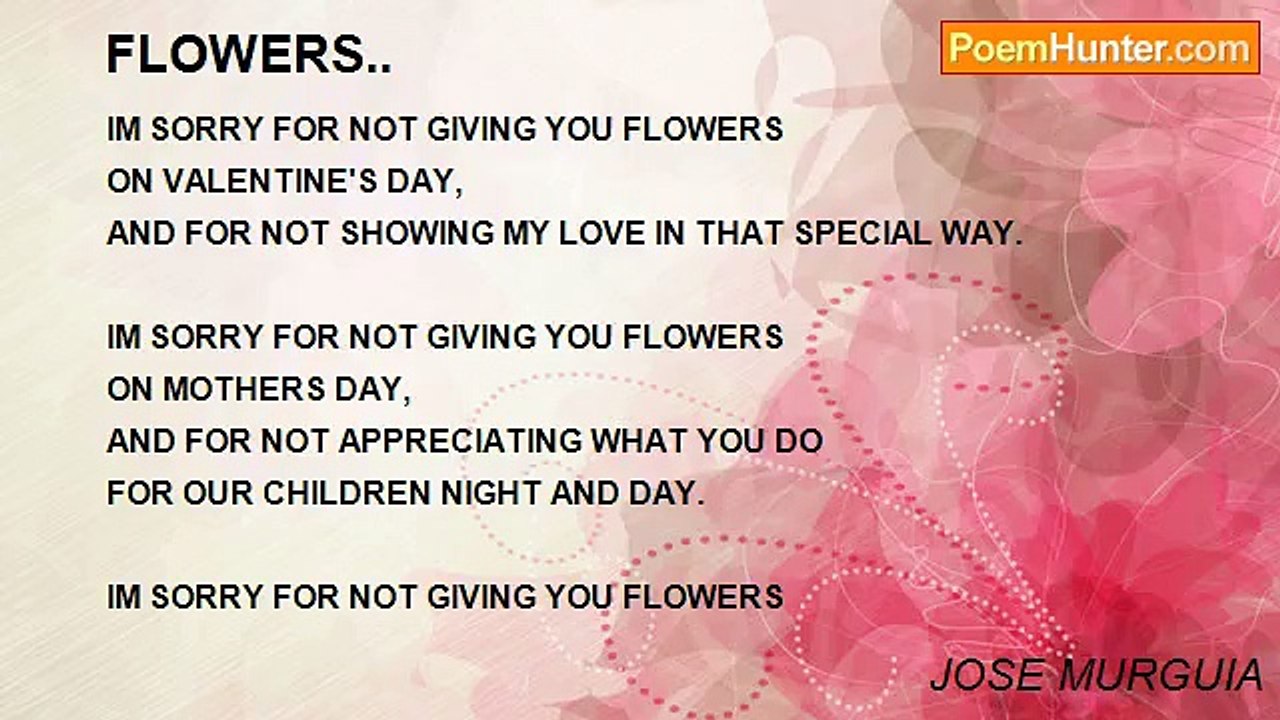 JOSE MURGUIA - FLOWERS..