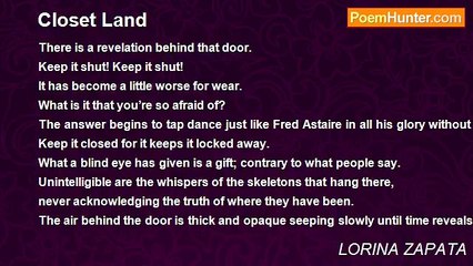 LORINA ZAPATA - Closet Land