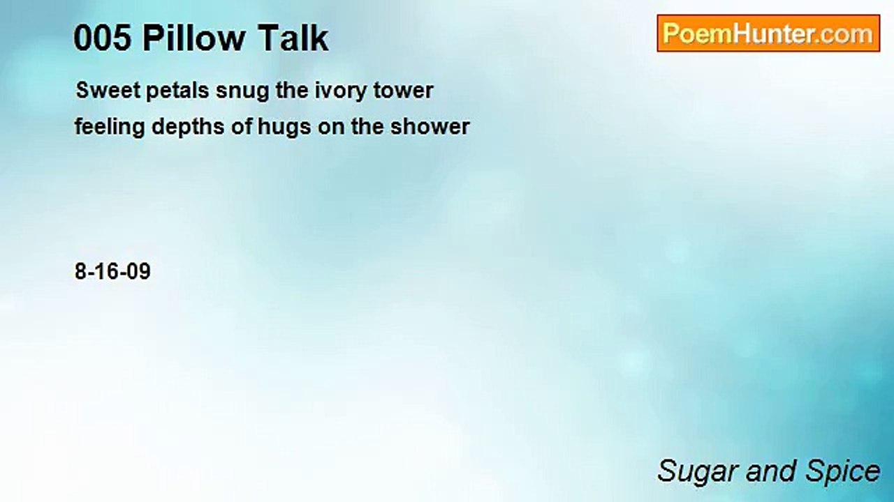 Sugar and Spice - 005 Pillow Talk